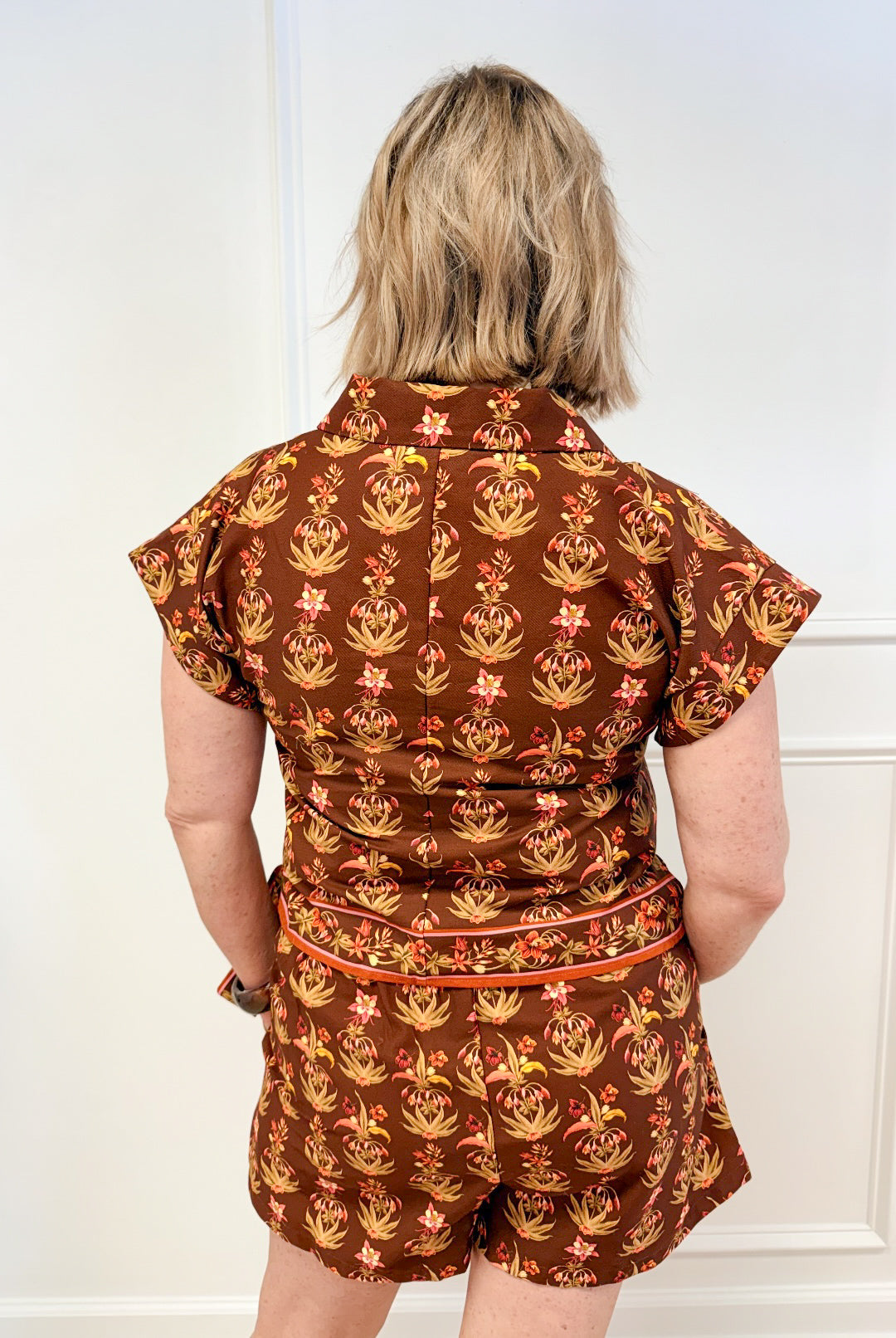 Autumn Muse skort, women's skirt from Aurea Lux Collective boutique in Lawton, OK, image 2 of 4