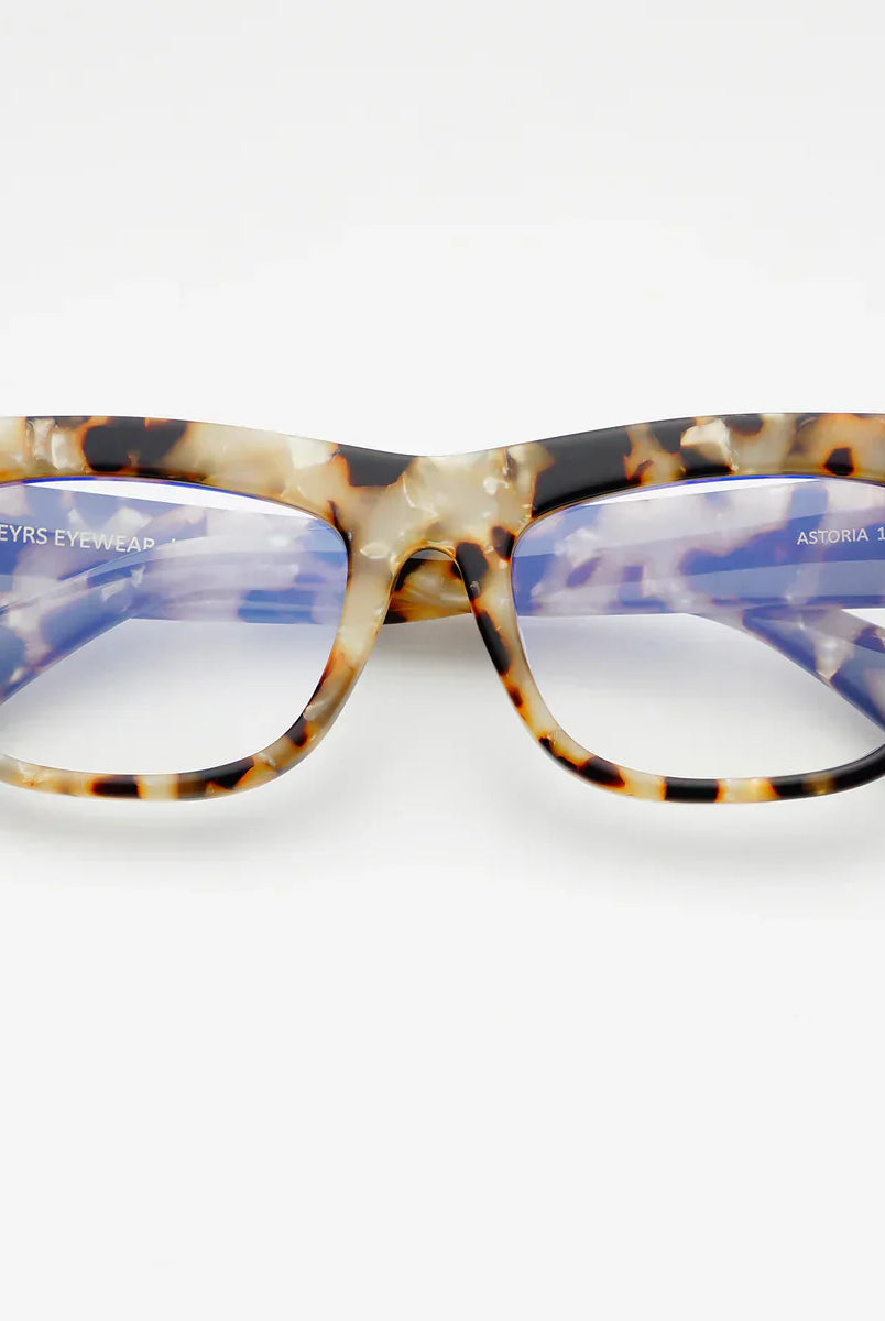 FREYRS ASTORIA BROWN PEARL BLUE LIGHT GLASSES