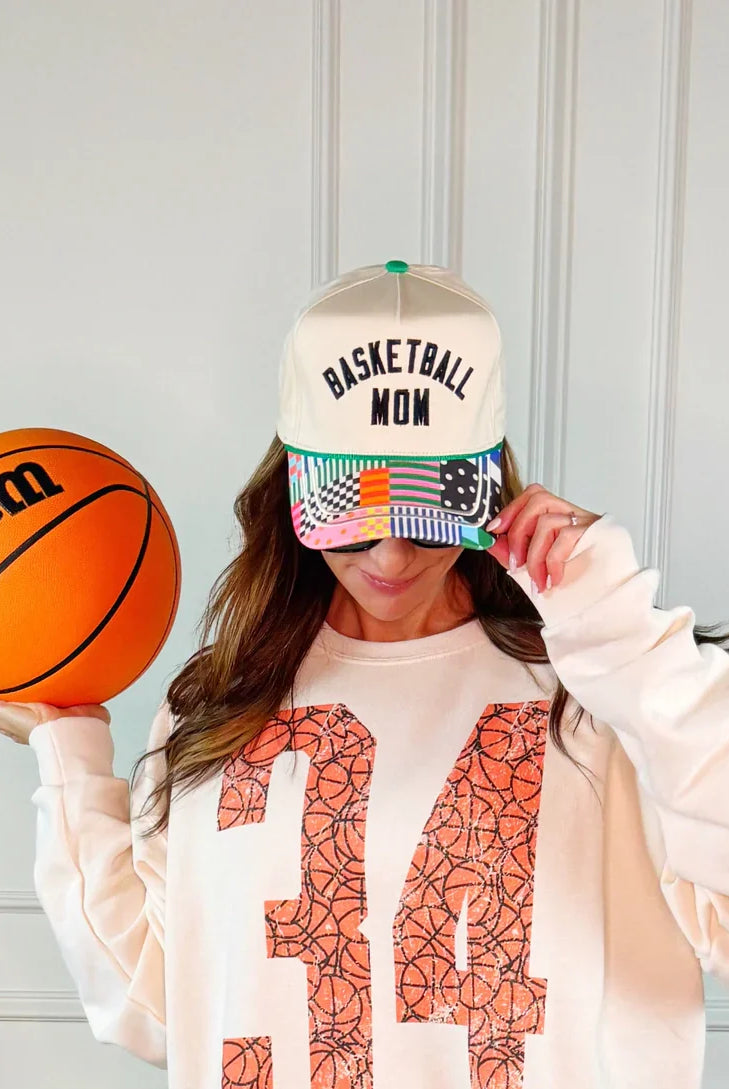 BASKETBALL MOM HAT