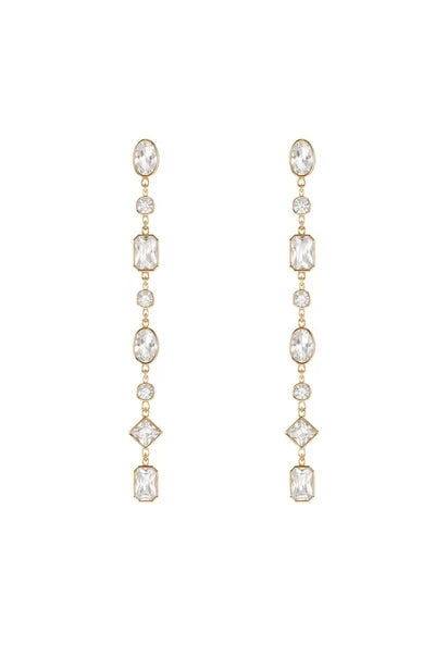 Jane statement earrings, women's earrings from Aurea Lux Collective boutique in Lawton, OK, image 1 of 2