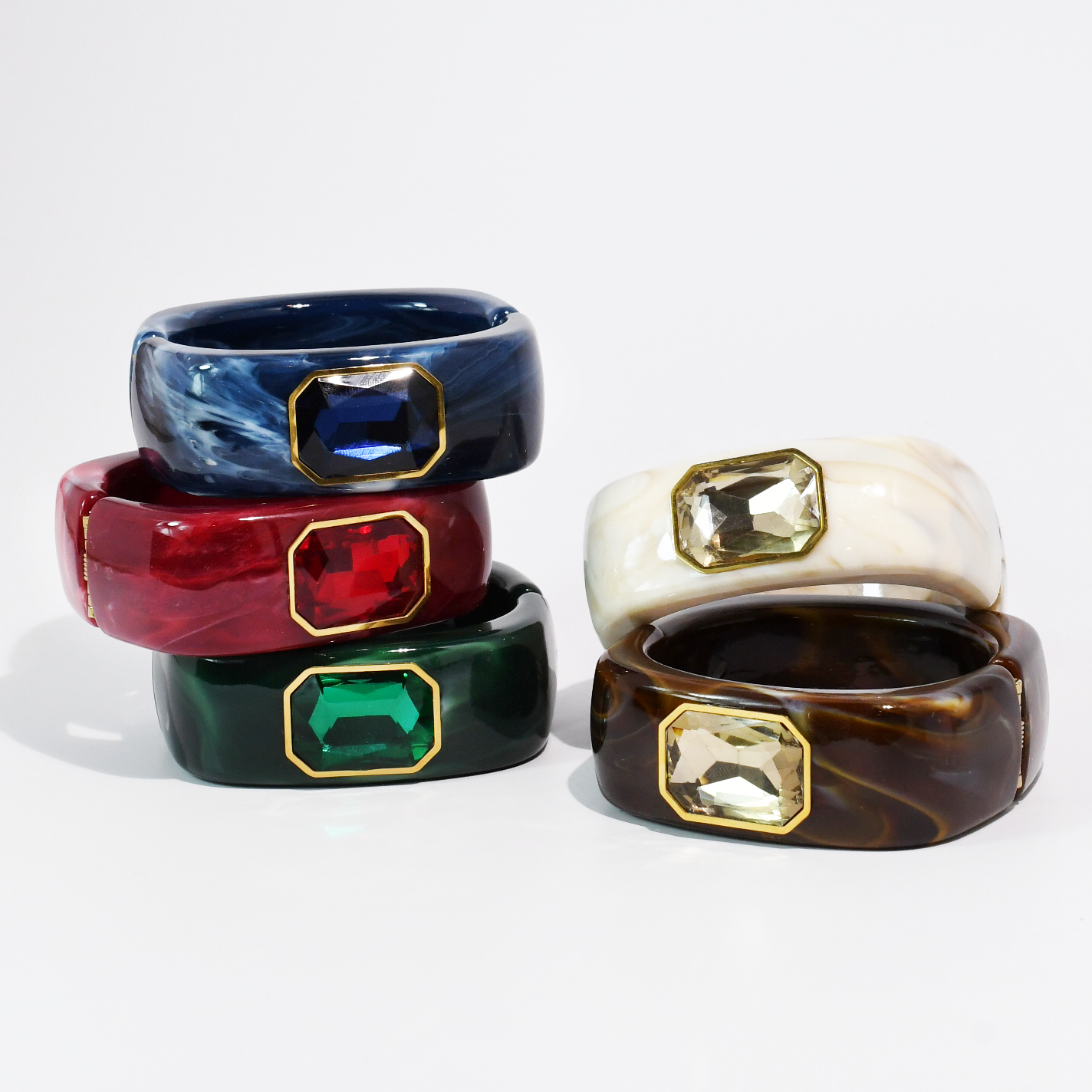 The Gemma cuff bracelet, women's bracelet from Aurea Lux Collective boutique in Lawton, OK, image 1 of 8