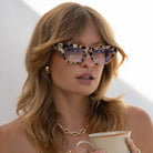 FREYRS ASTORIA BROWN PEARL BLUE LIGHT GLASSES