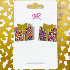 CONFETTI DOT PRESENT EARRINGS - Earrings