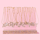 Box Chain Necklace - Letters - Pearl Confetti - Each - Necklaces