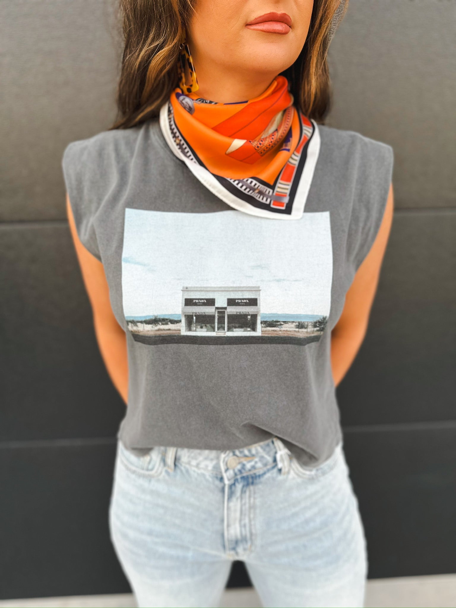 THE ICONIC MARFA BOXY TANK - Tops