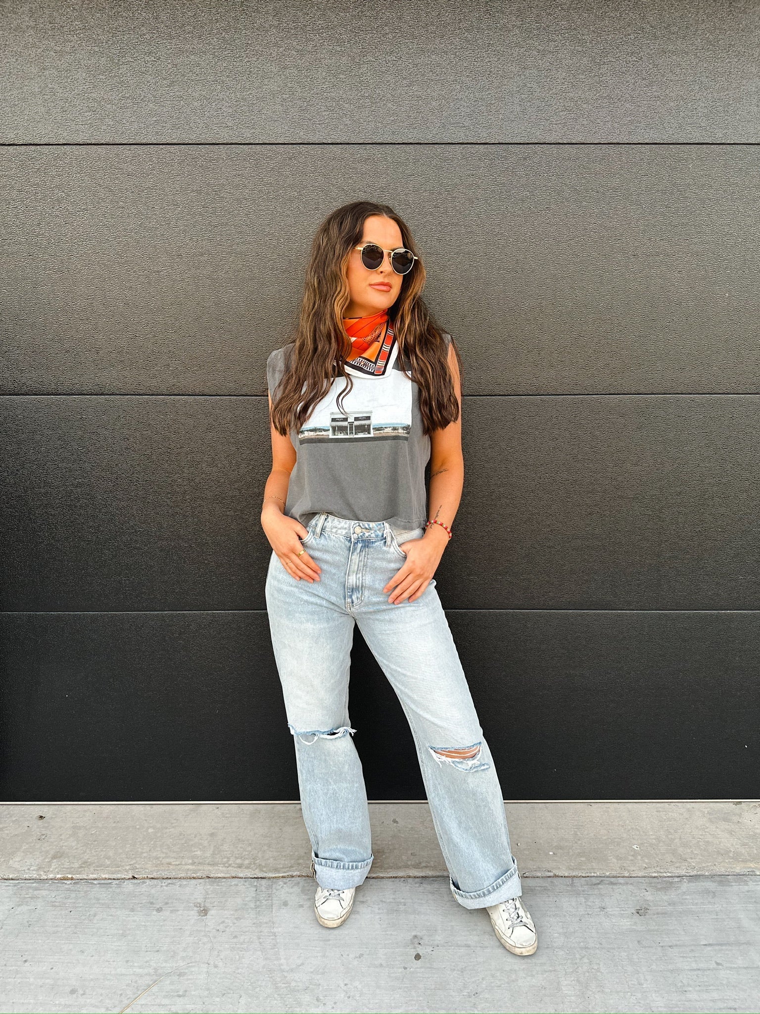 THE ICONIC MARFA BOXY TANK - Tops