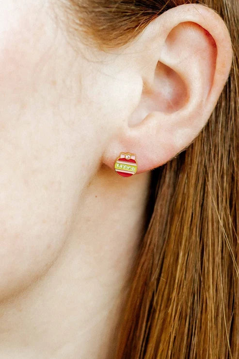 Screwback stud gift set-holiday, women's earrings from Aurea Lux Collective boutique in Lawton, OK, image 2 of 5