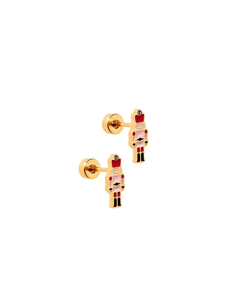 Screwback stud gift set-holiday, women's earrings from Aurea Lux Collective boutique in Lawton, OK, image 1 of 5