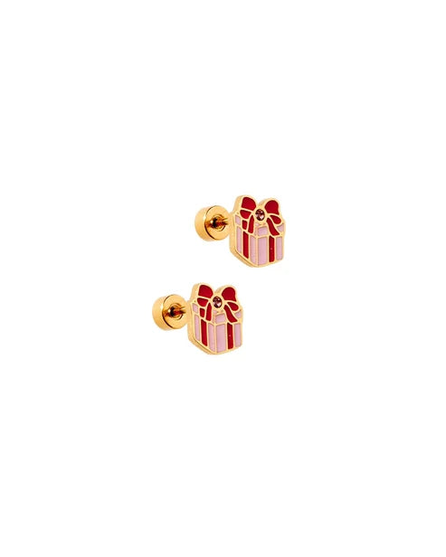 Screwback stud gift set-holiday, women's earrings from Aurea Lux Collective boutique in Lawton, OK, image 4 of 5