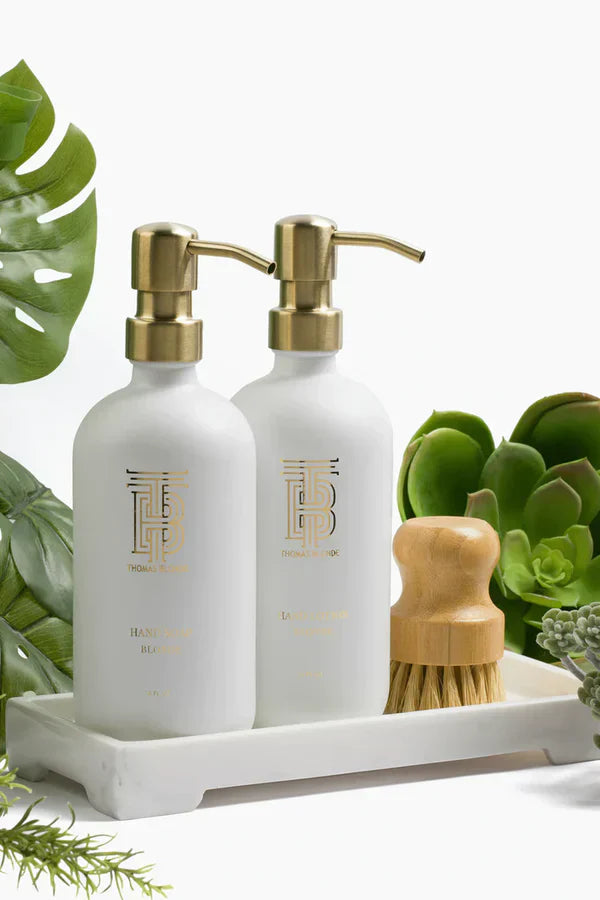 THOMAS BLONDE HAND SOAP AND LOTION CADDY- CADDY ONLY